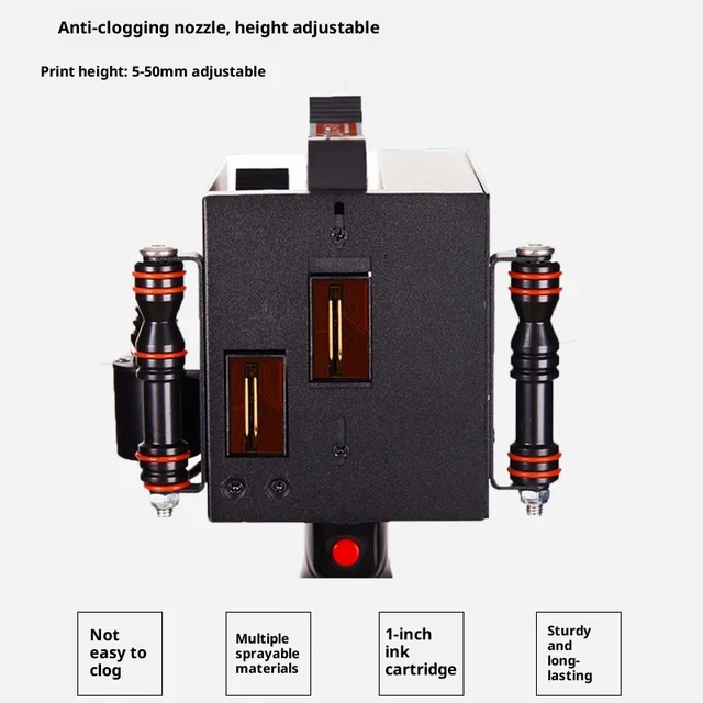 Handheld Automatic Electric Inkjet Printer Easy-to-Operate Coding Machine for Metal Packaging 3