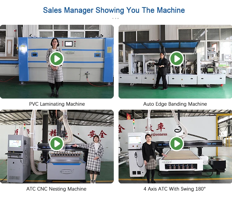 1325 2030 4x4 8x4 Cnc Router Atc Nesting Wood Working Bedroom Furniture ...