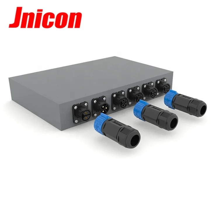 Jnicon M25 2pin Male Plug and Female Socket Trolling Motor Connector Kit
