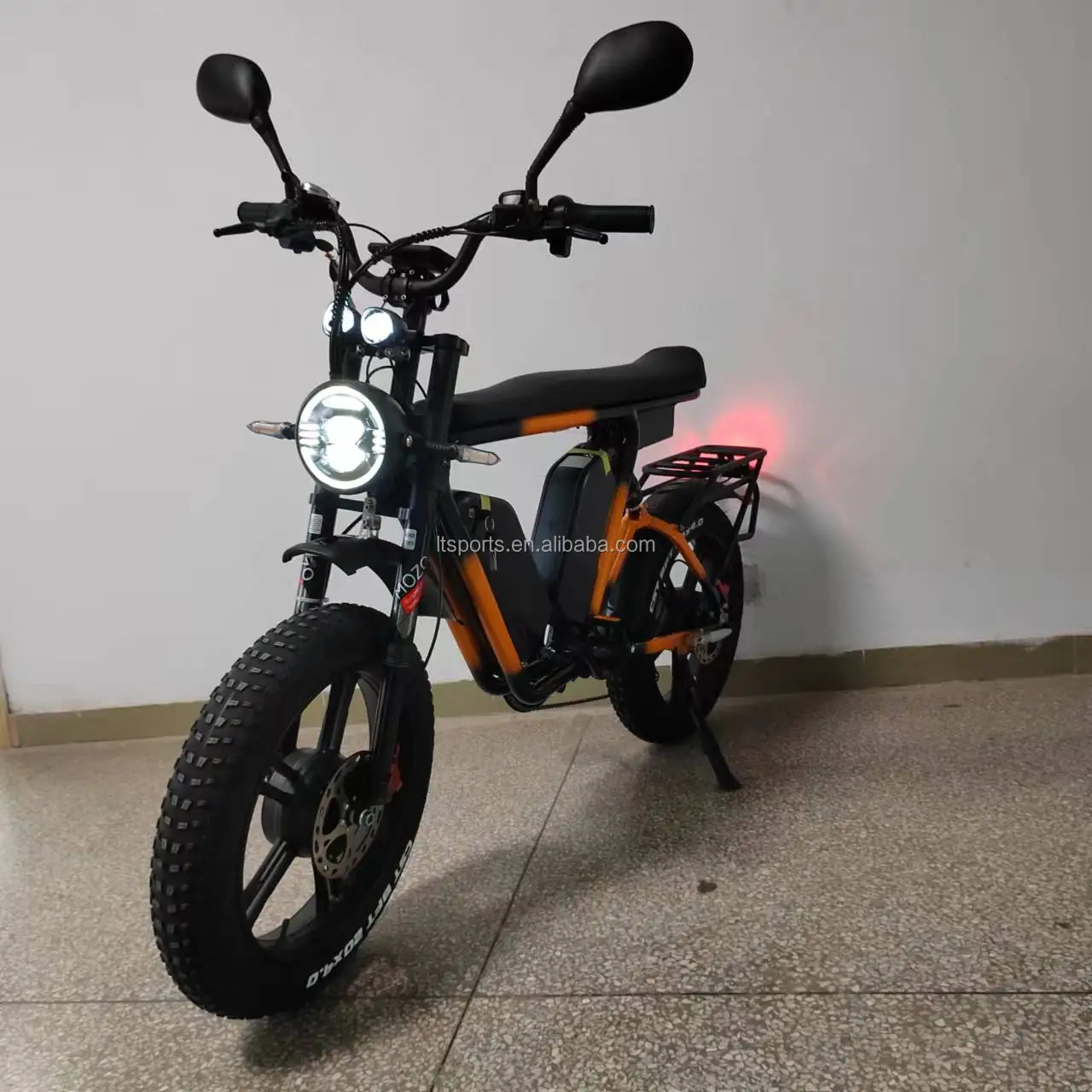 2024 Yolin V1 New Electric Bike 2000w Dual Motor 52v Dual Battery 44ah