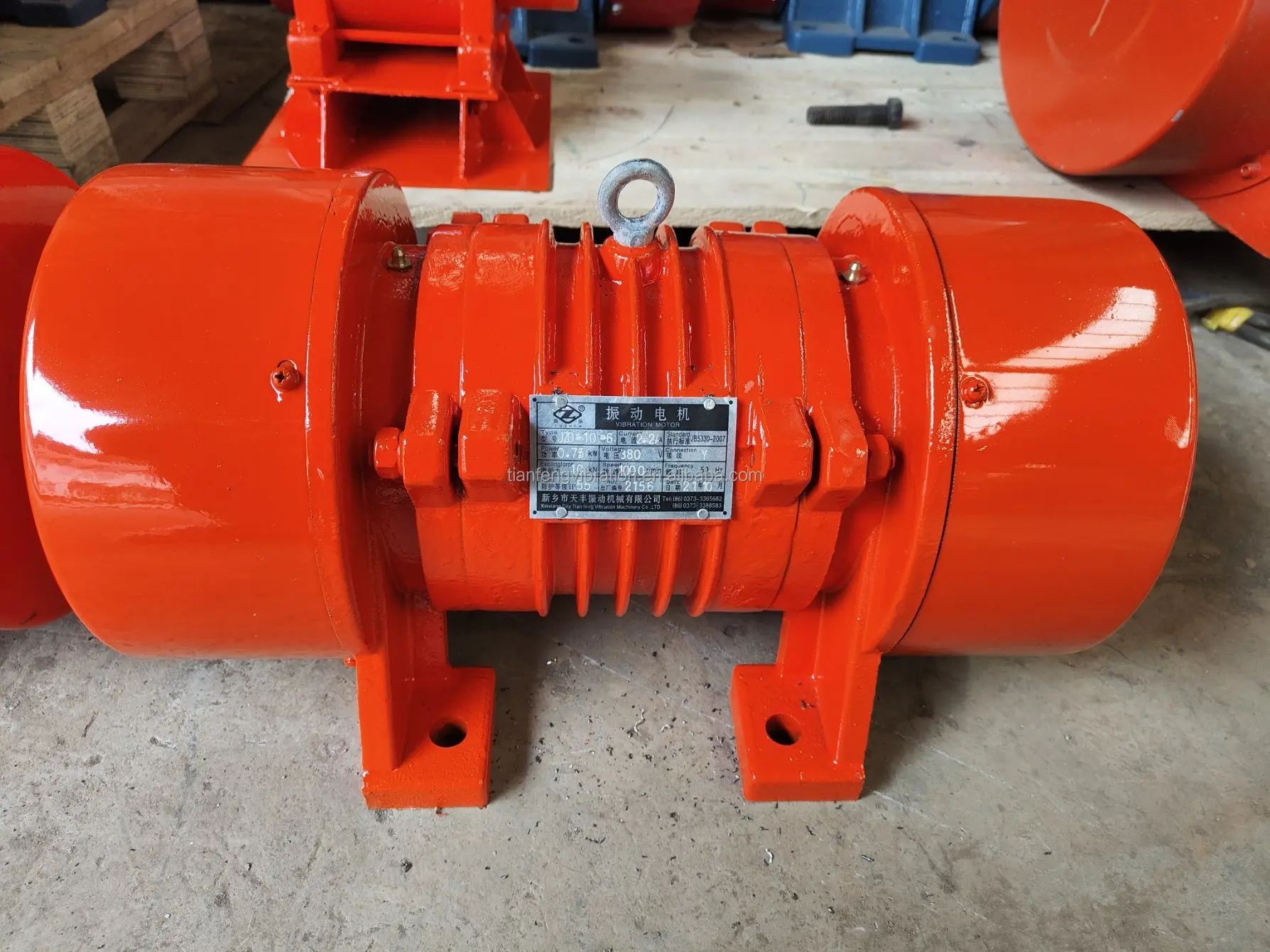 240v Ac Vibrating Motor Vibrator  Three Phase