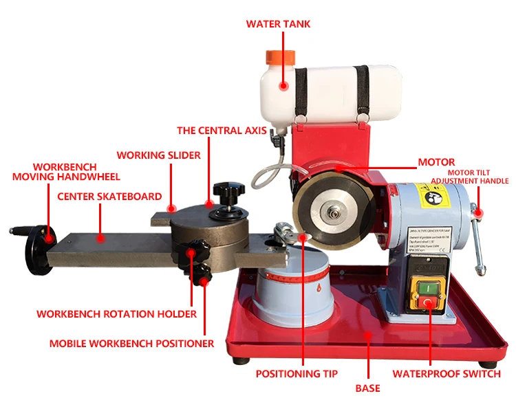 Highprecision Saw Blade Grinder,Alloy Saw Blade Gear Grinder,Knife