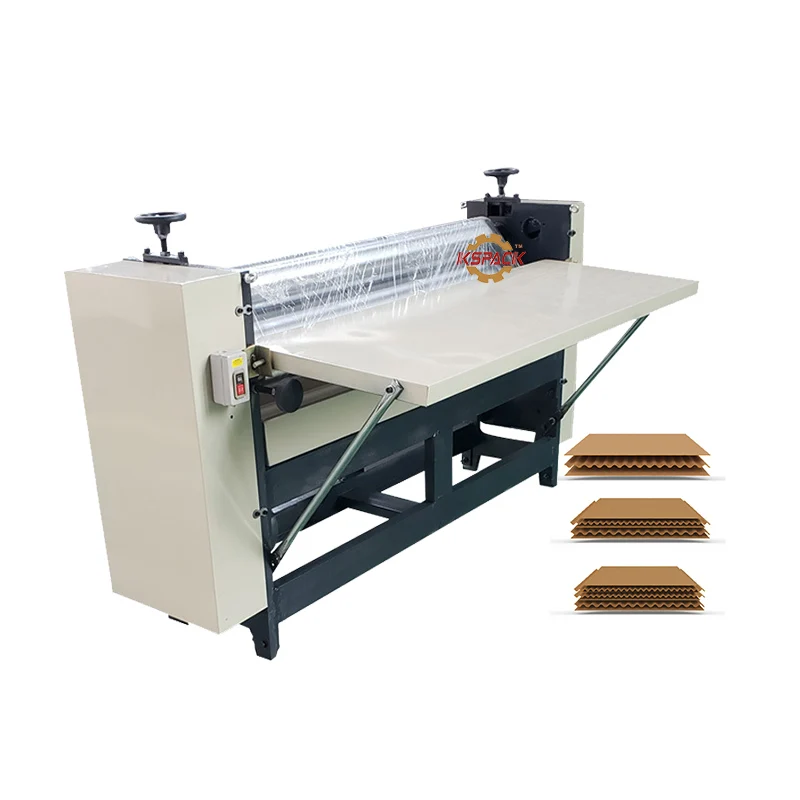 Semi Automatic Hard Cover Paper Board Glue Machine Hot Melt Pasting Gluing Machine