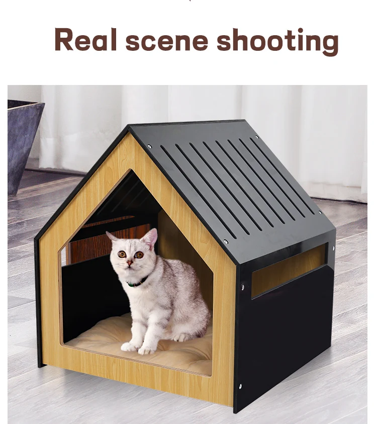 Factory Wholesale Cat And Dog Houses Pet Outdoor And Indoor Removable