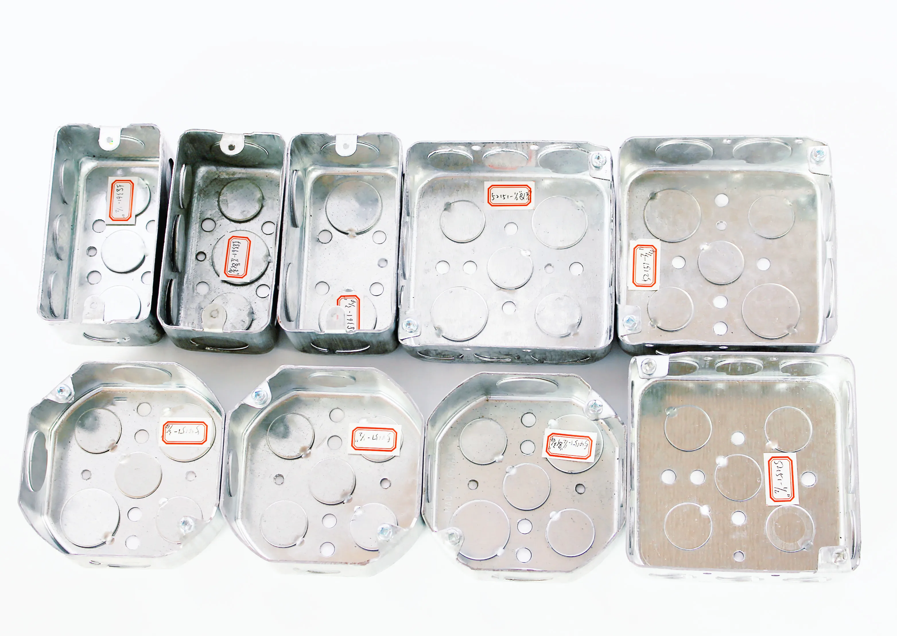 Galvanized Steel Square Drawn Box Electric Box Used With Electric