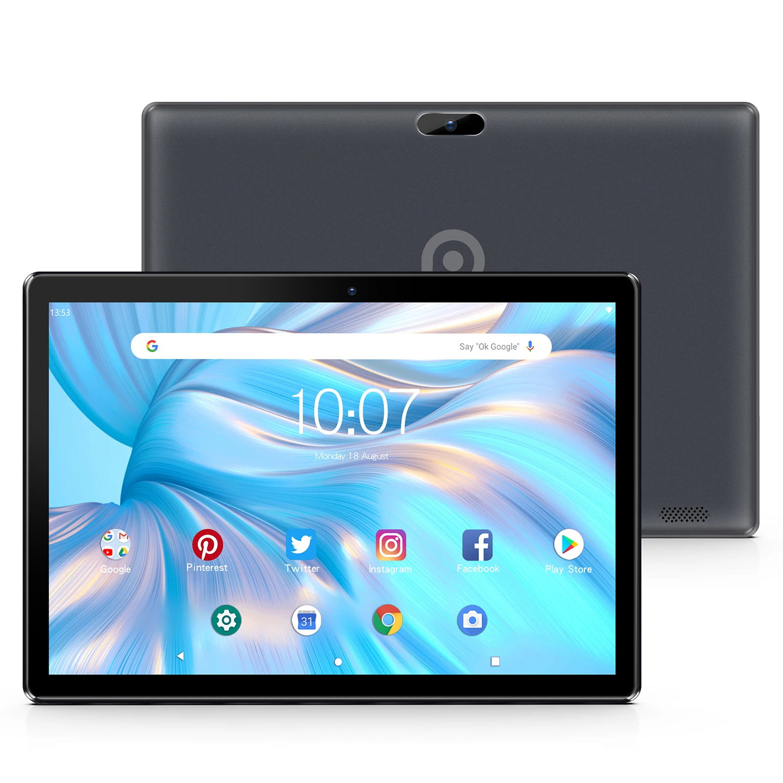 Pritom M10 Black Tablet Android 10.1 Inch Tablet Wifi 2ram 64gb Rom ...