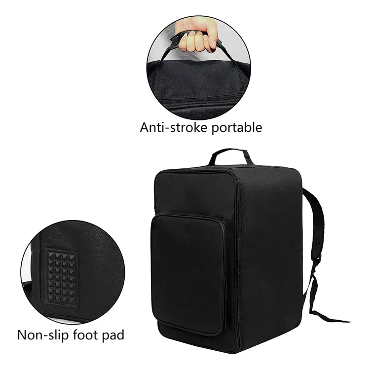 Factory Custom Durable Travel Padded Standard 600D Cajon Drum Bag