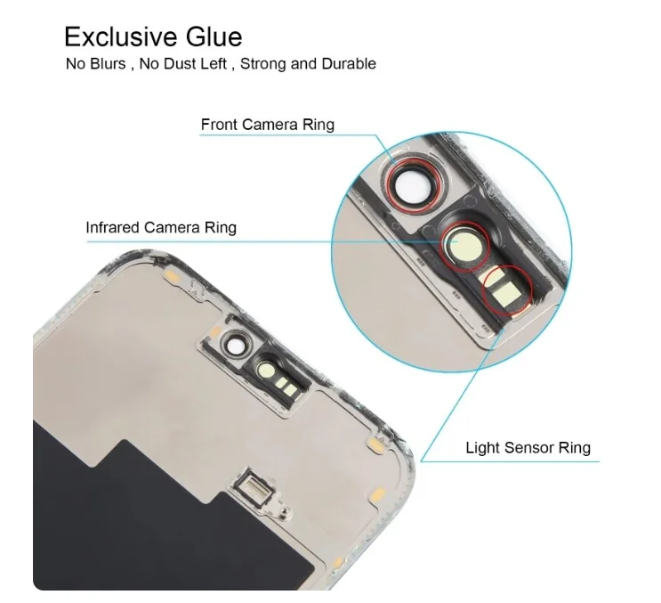 Assemblaggio Del Display LCD IPhone Con Sostuzione Del