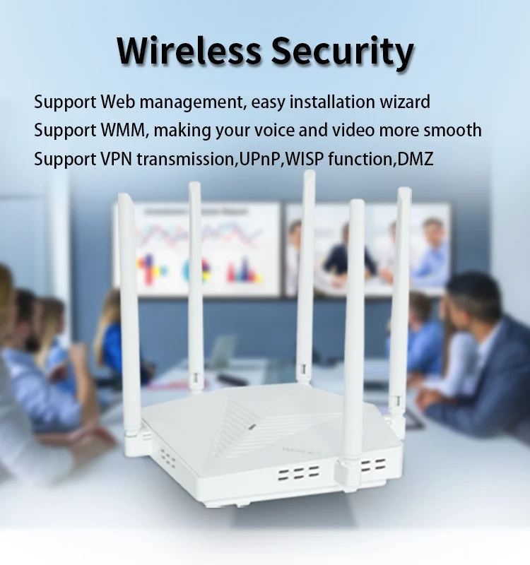 AX3000 Wifi 6 Router - Dual Band, Long Range, Mesh Support