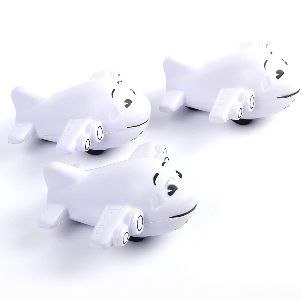 Custom Airplane Shape Anti Stress Ball Aircraft