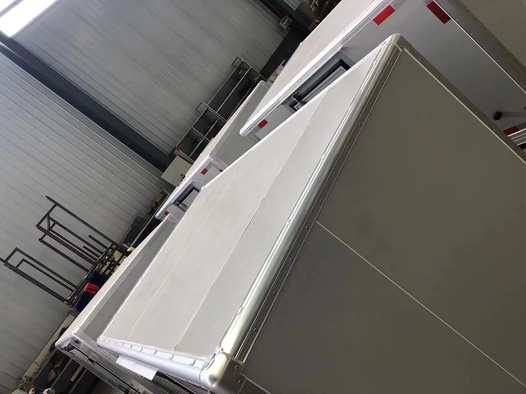 Customized CKD Dry Shipping Container Assembly Truck Van Body Cargo Box ...