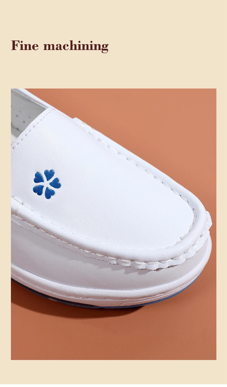 Women's Nursing Shoes for Hospital Comfortable Anti-slip Ventilate Lightweight Waterproof Work Nurse Shoe Healthcare Footwear