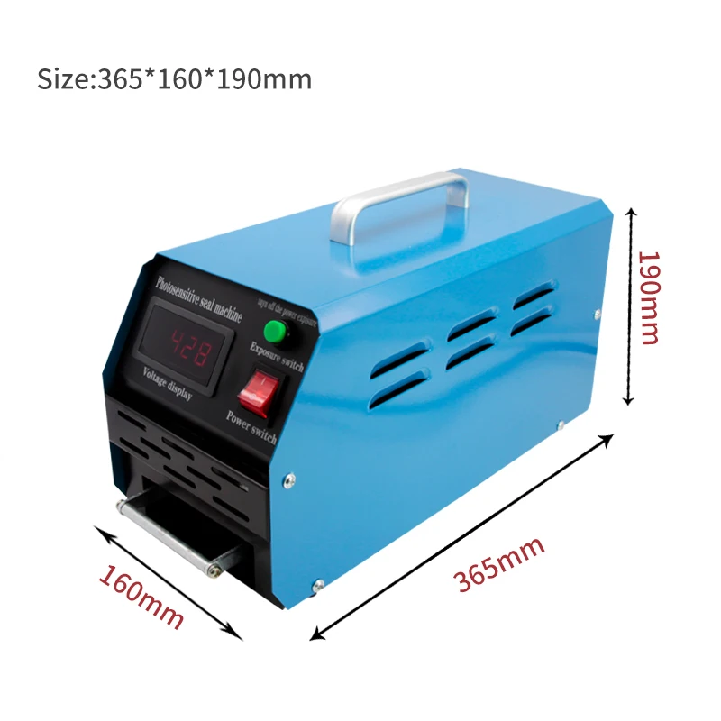 Automatic Stamp Machine Intelligent Photosensitive Pre Inked Self Inking Rubber Flash Stamp Making Machine