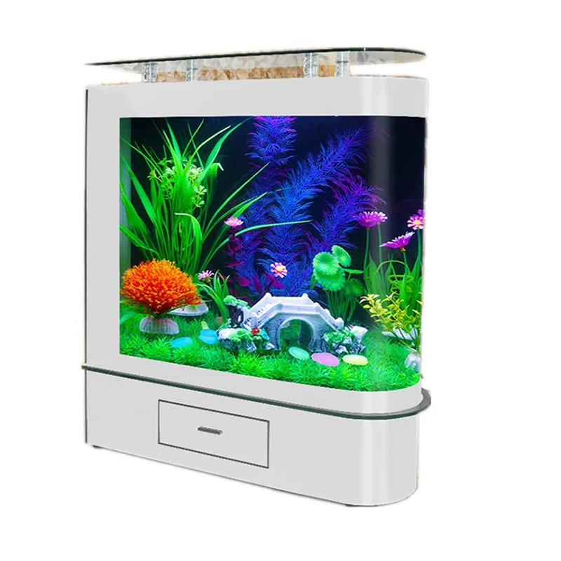 卸売カスタマイズ大型新ガラス75ガロン魚タンクファイバー水槽