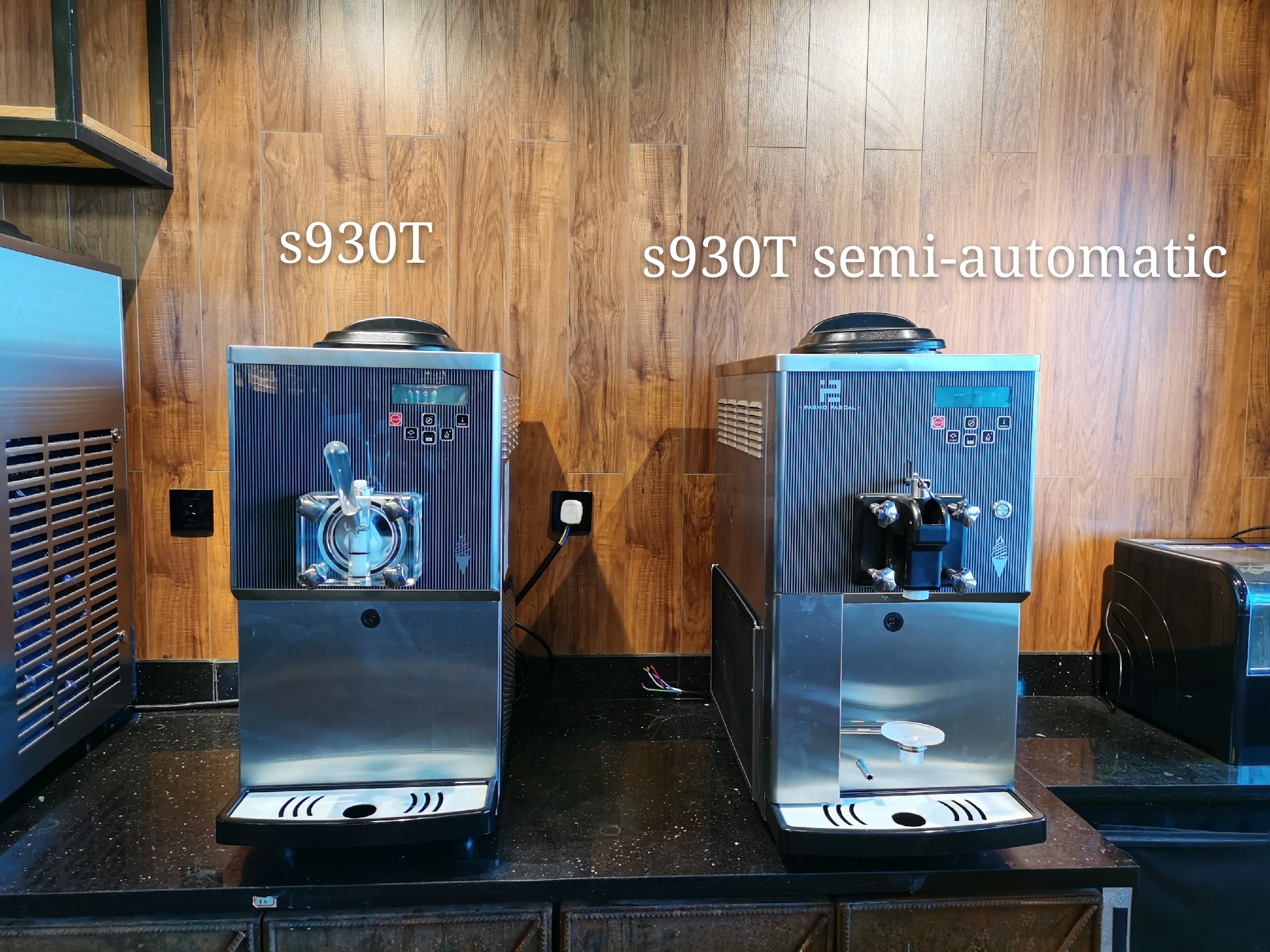 Pasmo New Type Coin Operated Soft Ice Cream Vending Machine
