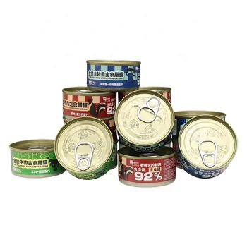 Red Meat Jelly Flavor Cat Wet Canned Food For Cat Pet Food