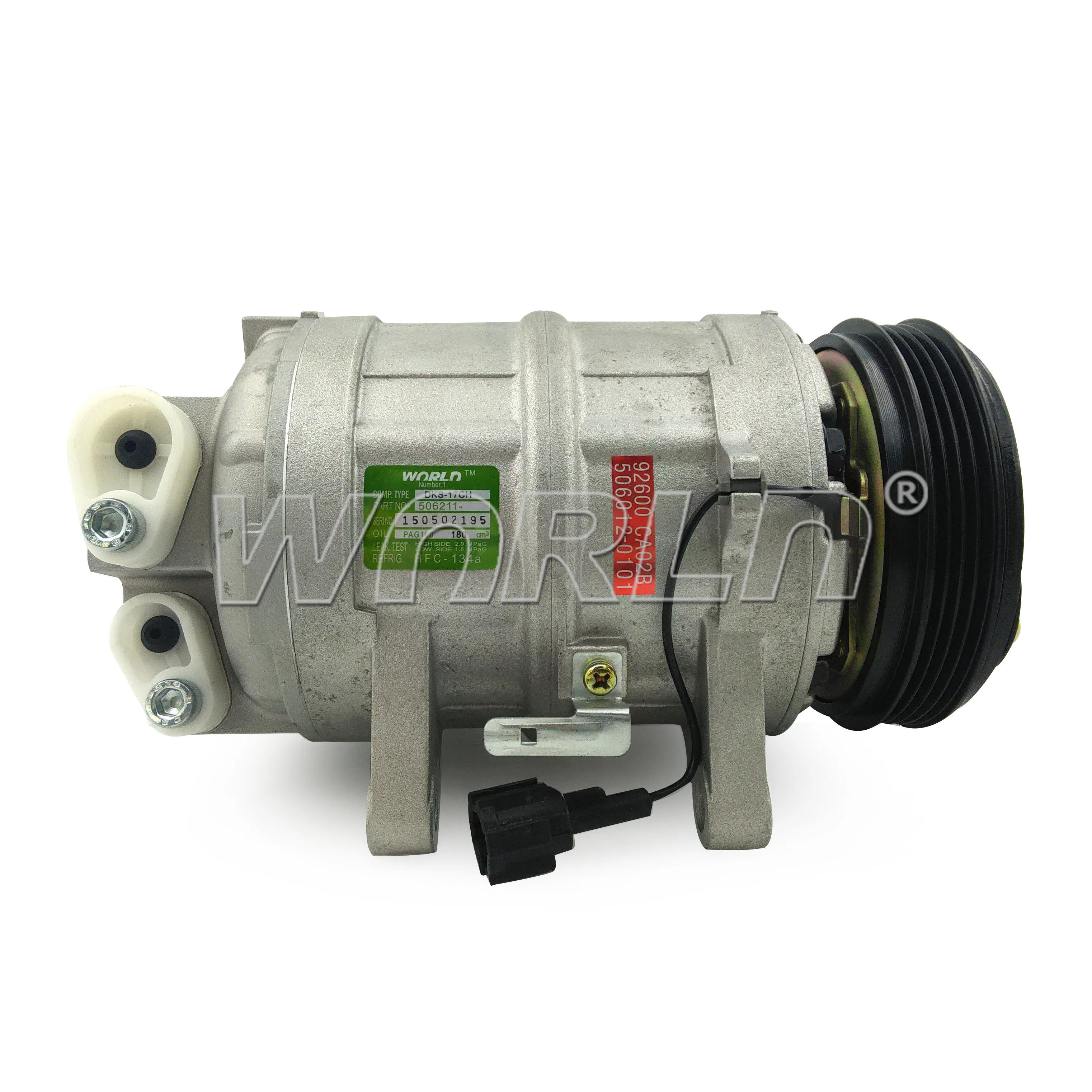 Auto AC Compressor DKS17 For Nissan Urvan E25 petrol 2.0 2.4