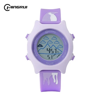 Mingrui 2250L Wholesale Fashion Student Children Gift Kids Cartoon Wrist Digital Watch