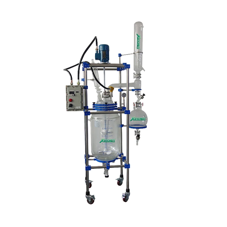 50L 100L decarboxylation reactor Jacketed stainless steel reactor manufacture