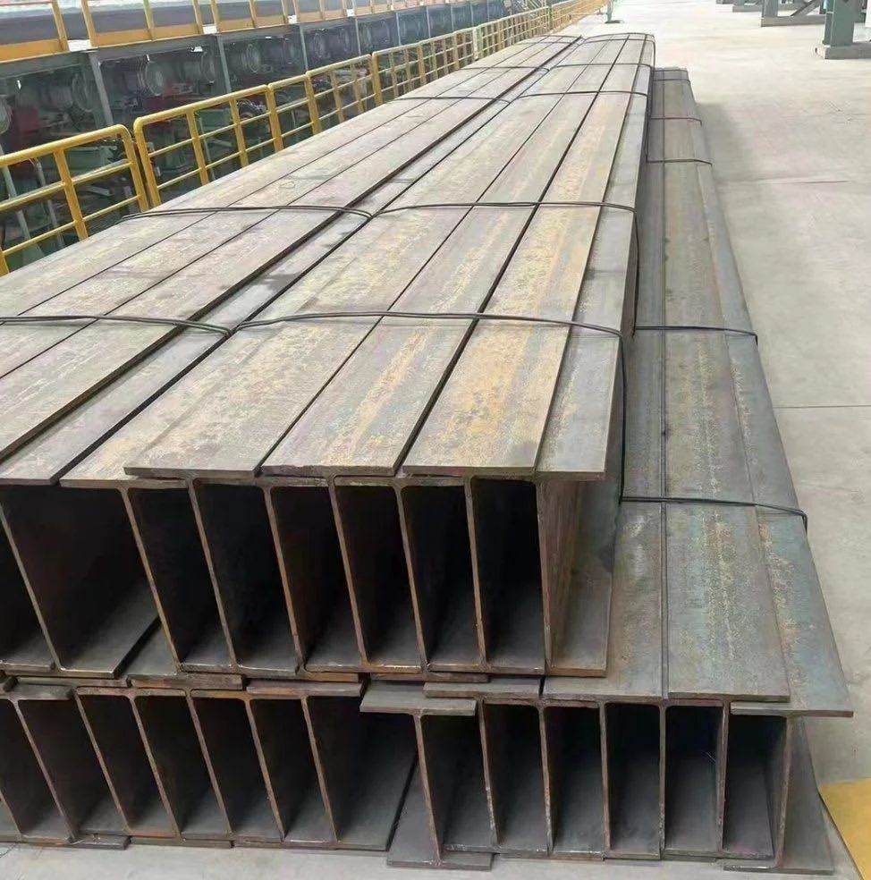 Ss400 Structural H Beam Steel Hot Rolled Building Material Steel Beam ...