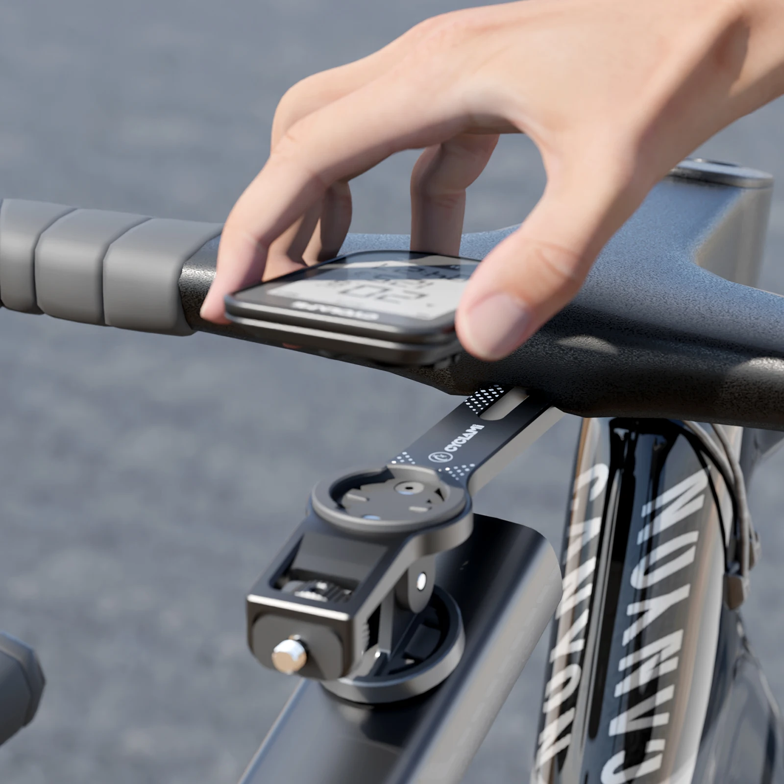 CYCLAMI S18 MTB Fahrradlicht Halter fr IGPSPORT & Garmin Gerte
