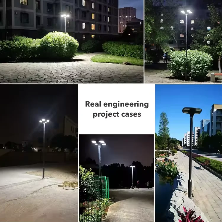 Solar Garden Lights Waterproof LED Solar Light Garden Path Landscape Park Lights manufacture