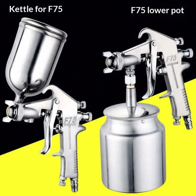 TEBAK Customize Chocolate Liquid Car 400ml Spray Paint Gun Cheap Wholesale 2/2.5/3 Mm Nozzle Cake Decorating Paint Spray Gun