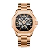 Rose Gold Case Stainless Steel Strap