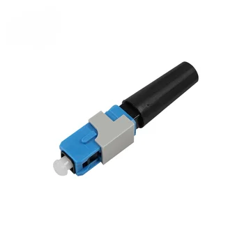 Fast Delivery SC Fast Connector SC/APC UPC Single Mode Fiber Optic Fast Connector for FTTH Drop Cable
