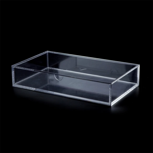 2024 Custom Acrylic Drawer Earring Display Box Transparent Acrylic Cosmetic Storage Box