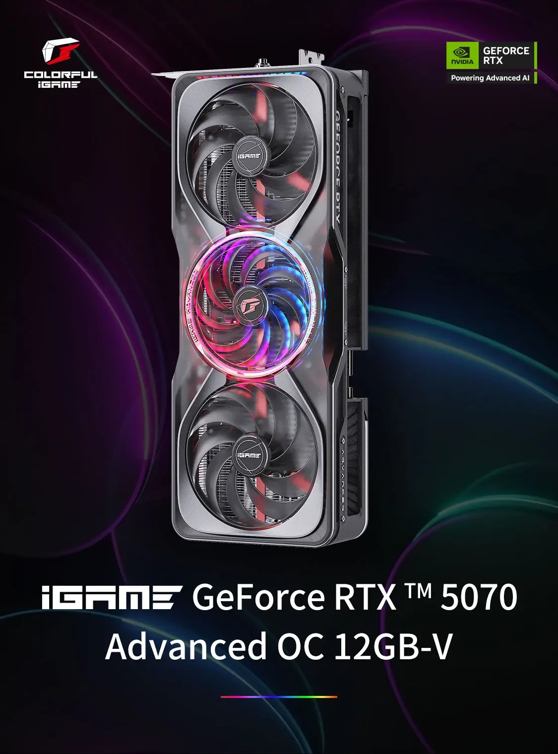 2025年 新型 COLORFUL IGame GeForce RTX 5070 Advanced OC 12GB MXM