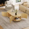 Natural + MDF + Madera de caucho