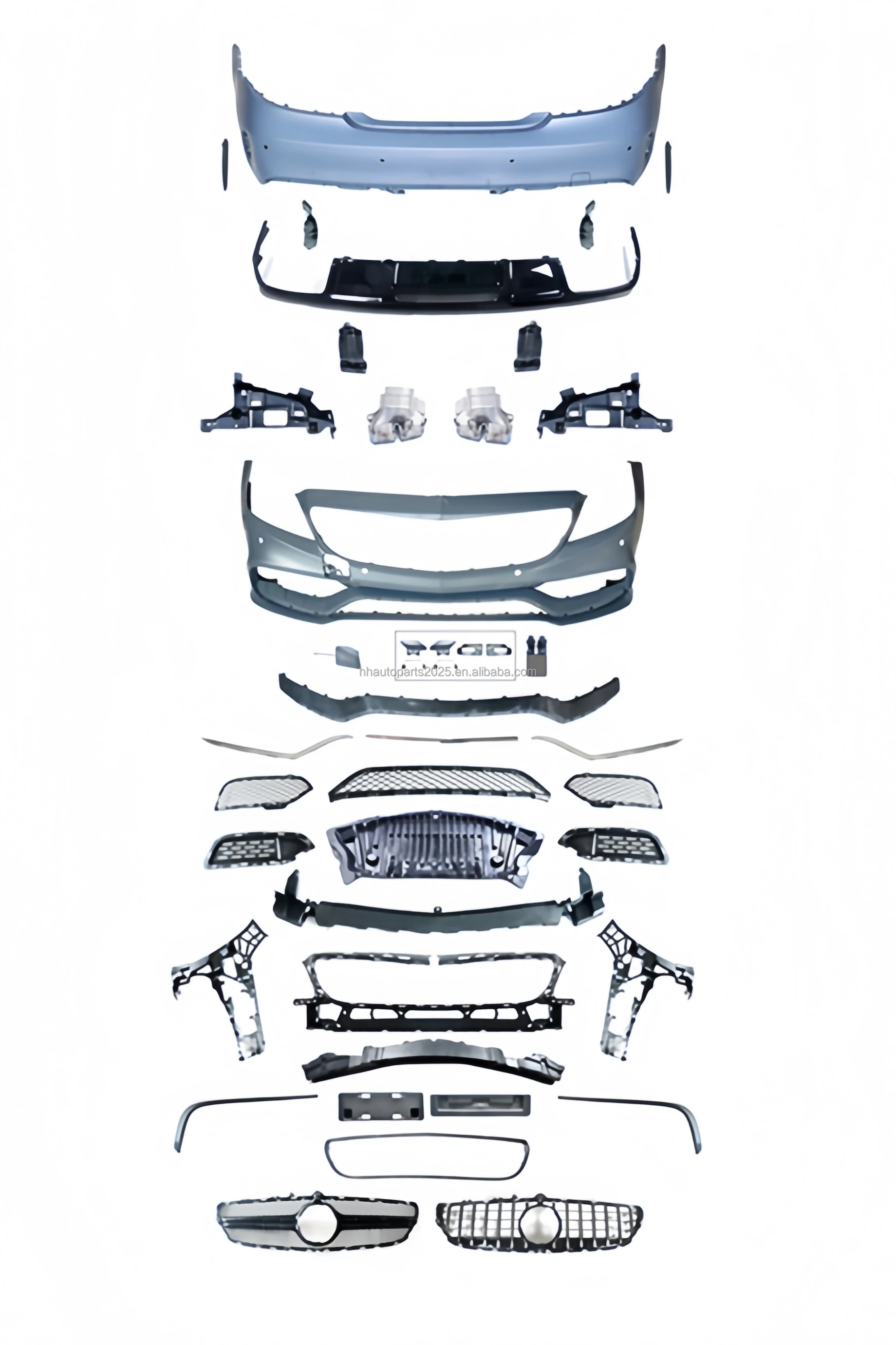 Full Auto Parts Bumpers Body Kit for Mercedes Benz CLS Class W218 2011