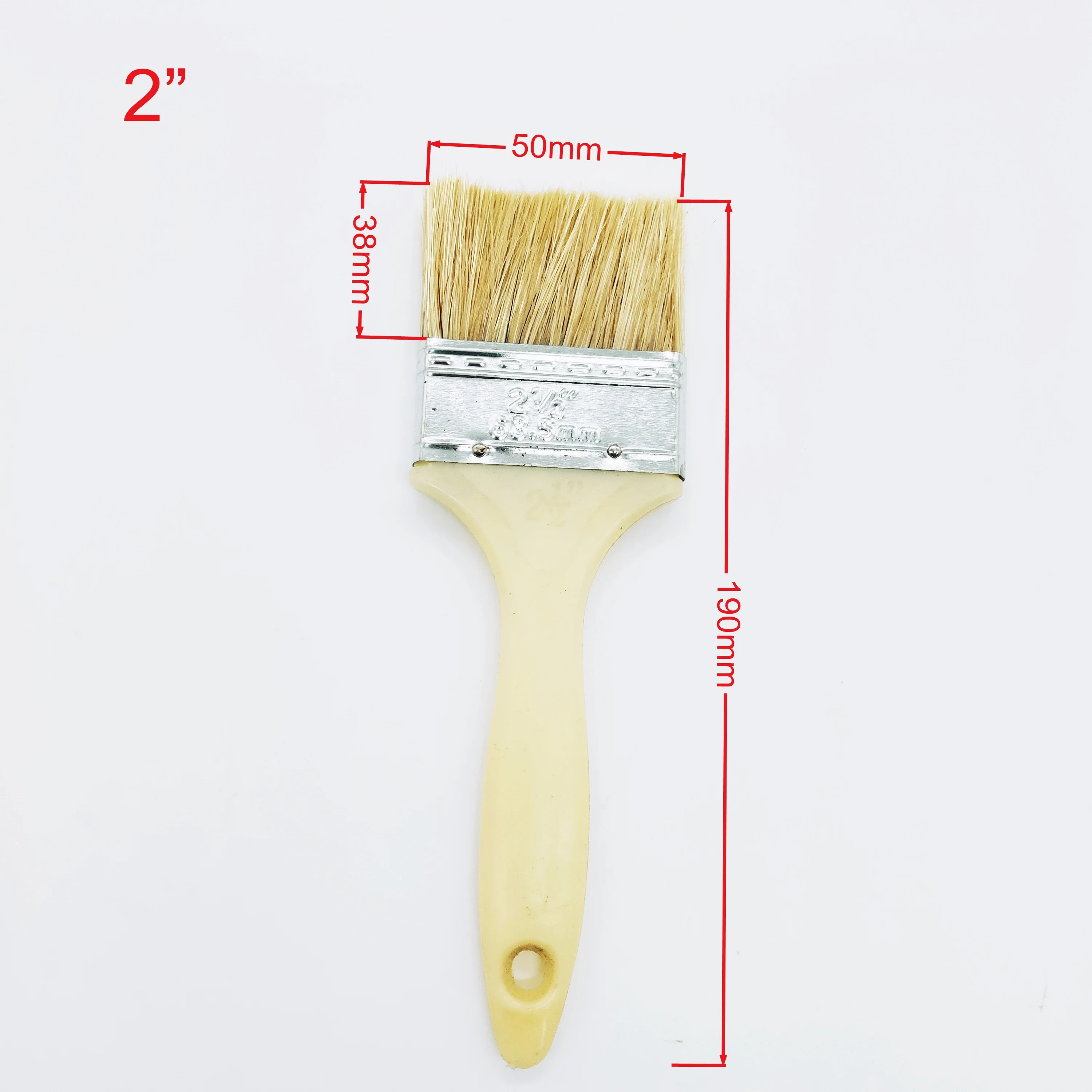 Quality guaranteed cheap synthetic filament plastic handle paint brush for sale