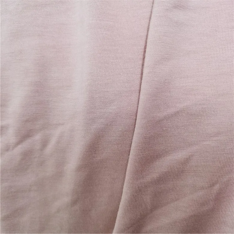 160gsm Giza Cotton Knitted 50s Egyptian Cotton Spandex Knit Underwear Fabric