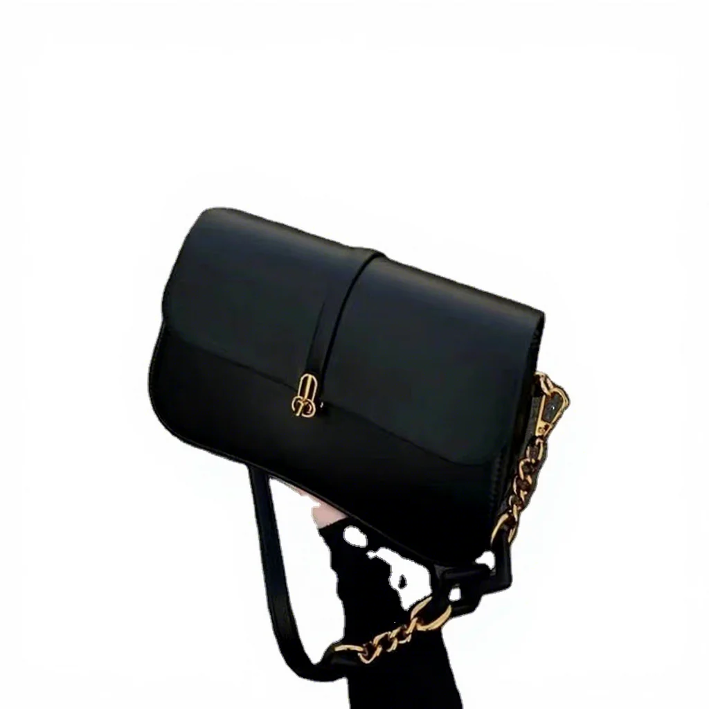 Fashion Women Shoulder Bag Single Shoulder Bag Winter Women Bag Zippered Crossbody PU Lined Polyester Lining All Season Tote