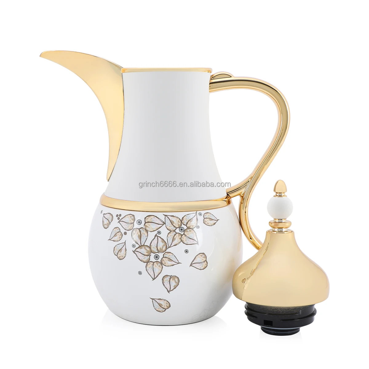 Luxury Arabian Style Vacuum Dallah Arabic Coffee Tea Pot Thermos Flask