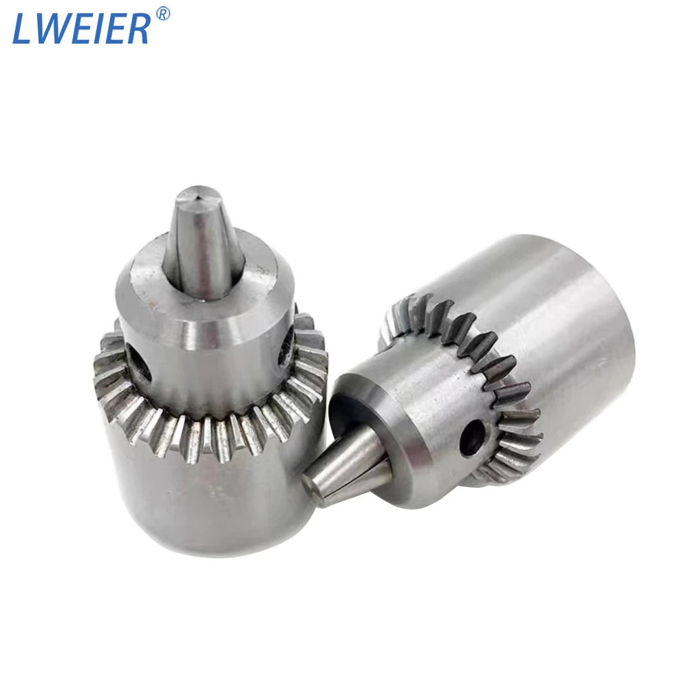 China High Precision Key Type 0.6-6mm 3/8-24UNF Stainless Steel Drill Chuck