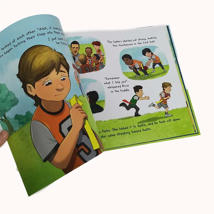 Hardcover Book Printing Children Coloring Illustration Story Hardback Binding Square/portrait/landscape