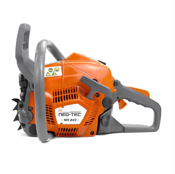 NEOTEC 43cc Gas Chainsaw NH843 Power head with 16 Inch Guide Bar and ...