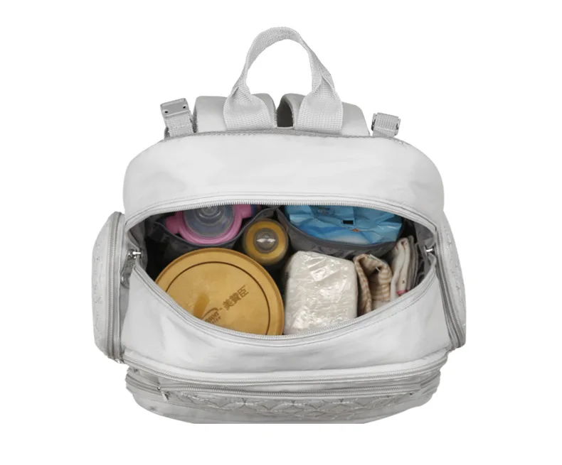 Vancharli Fashion Quilted Nylon Diaper Bag Quilted Baby Carrier