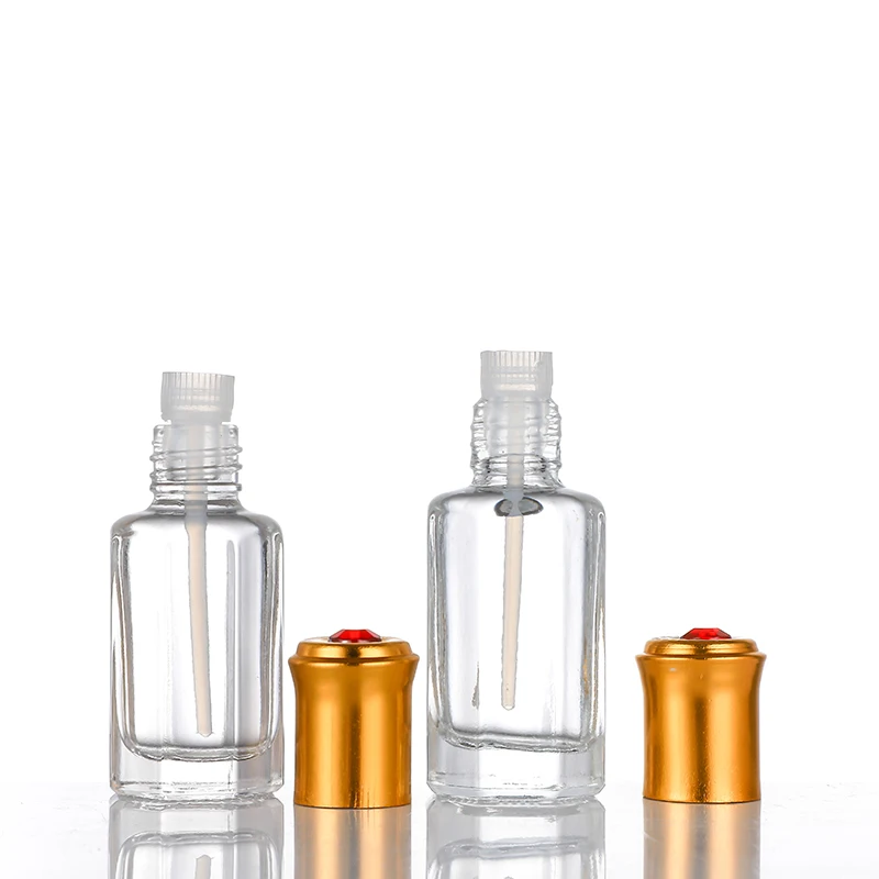 3ml 6ml 9ml 12ml octogonal rouleau en verre bouteille mini bouteille d'huile  essentielle de parfum