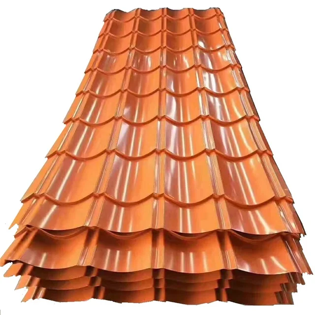 Zinc Aluminium Corrugated Prepainted Galvanized Steel Roofing Sheets