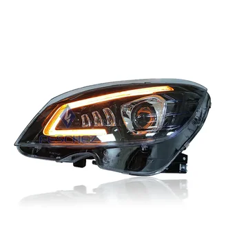 High Quality Headlight For Benz W204 Led 2007-2011 C200 C260 C300 Drl Turn Signal High Beam Projector Lens