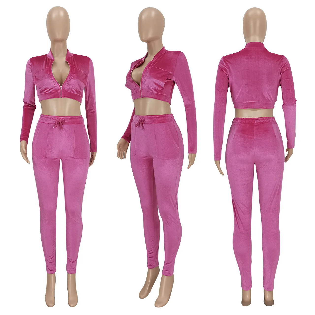 Бархатный спортивный костюм для женщин 2021, комплект из двух предметов с логотипом под заказ, велюровый спортивный костюм, тренировочный костюм, тренировочный костюм, велюровый спортивный костюм