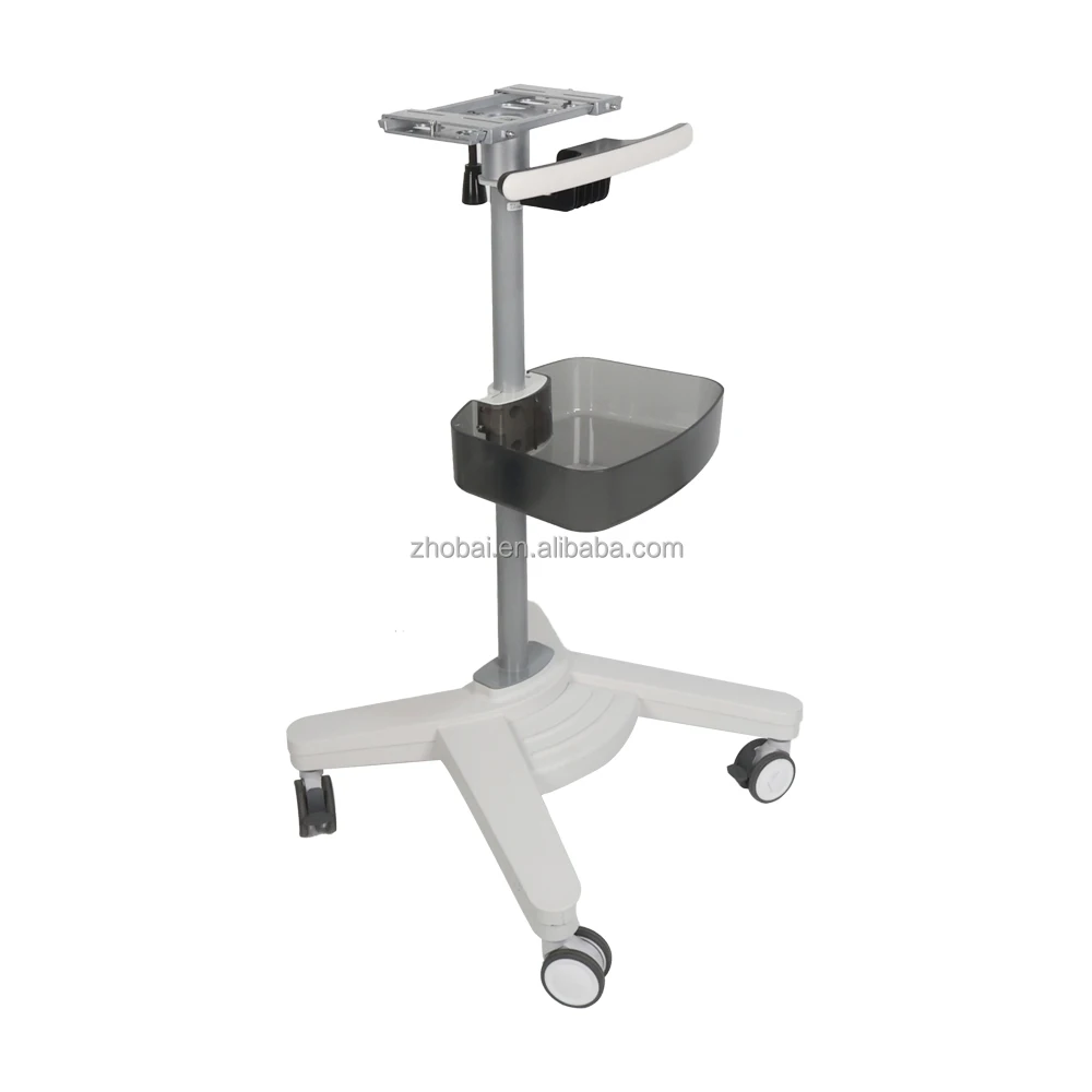 Hot Sale High Quality Adjustable Medical Trolley for Clinics Hospitals Small Four-Wheel Quick Break Design Dental Usage Hotels 3