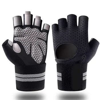 Guantes Deportivos De Para Gym Fitness Gym Training Gloves Wrist Support Custom Logo Unisex .