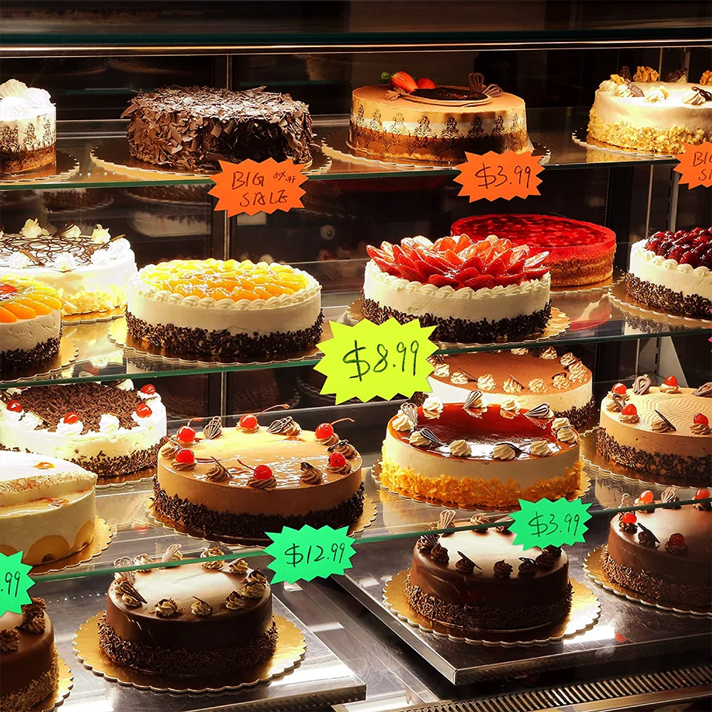 Colored Iridescent Self Adhesive Paper Promotional Stickers Retail Store Supermarket Wrapping Irised Coated Iridescent Sticker factory