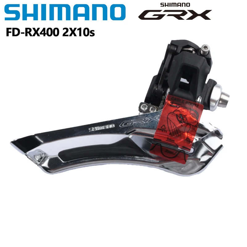 Shimano GRX RX400 Front Derailleur Gravel 2x10s Speed Rear