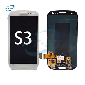 Mobile Phone Lcd  Galaxy S III Touch Screen Replacements Display Assembly For Samsung Galaxy S3 GT-i9300